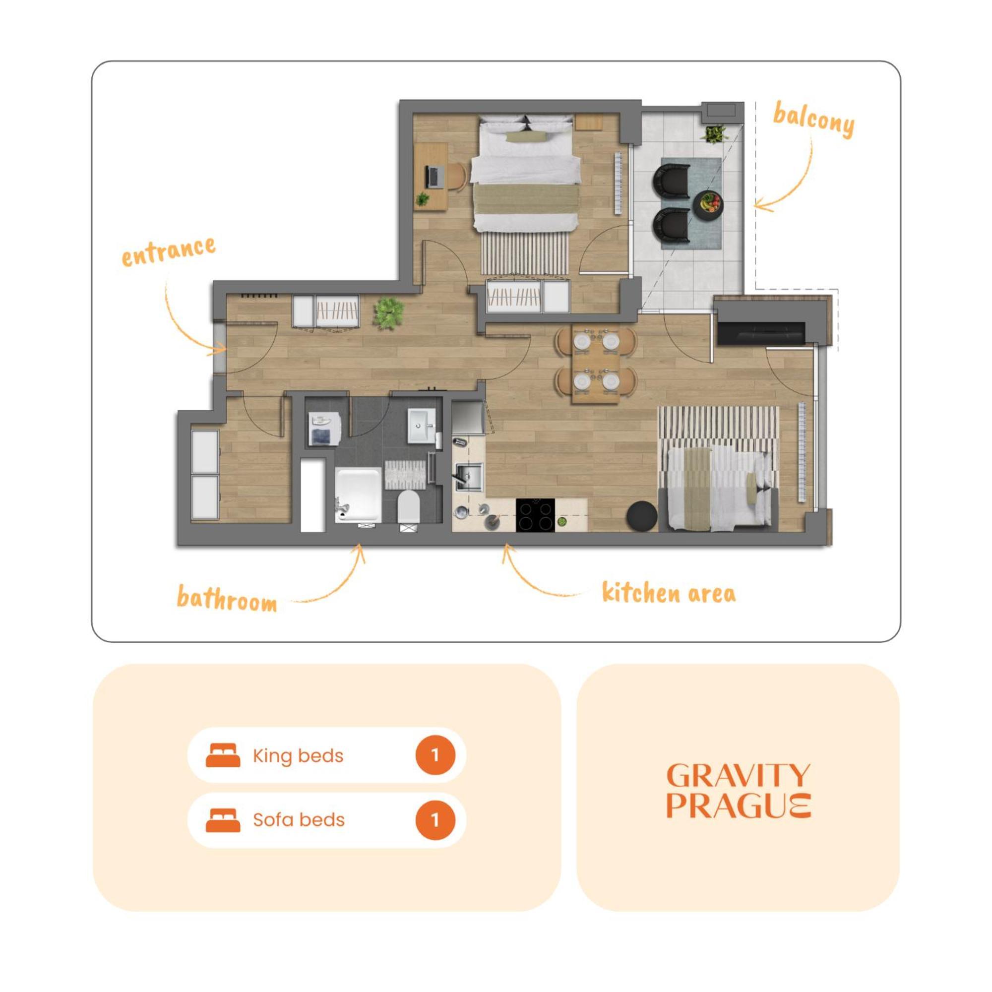 Design Apartment - Balcony, Free Parking, Yoga, 10 Mins To Center, By Gravity Praga Exterior foto
